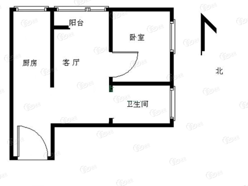 百合春天雪莲东里-户型图