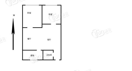 四化里 2室1厅1卫 主卧朝南 两房朝南