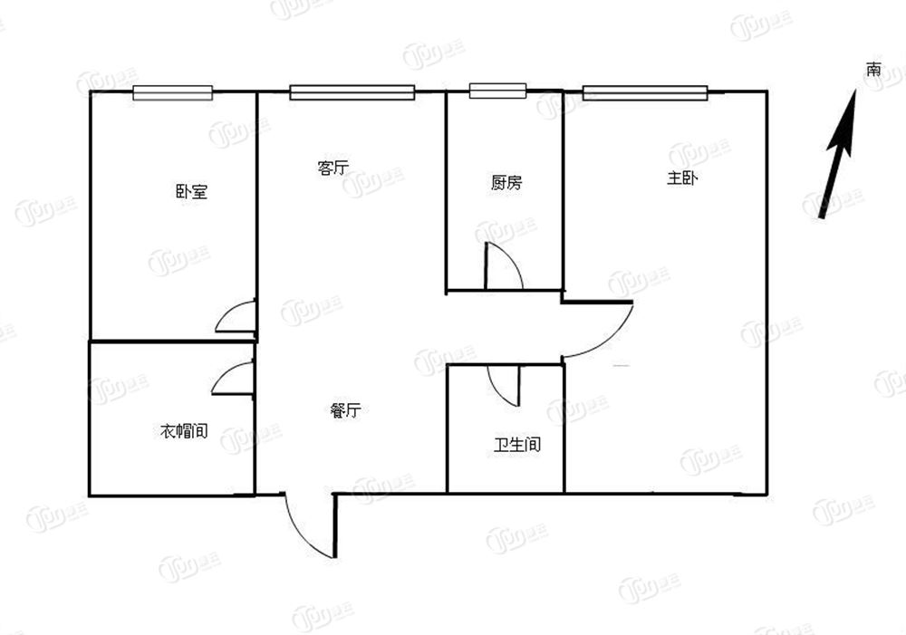 东北角艺术公寓-户型图